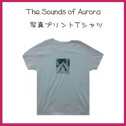 [The Sounds of Aurora] 写真プリントTシャツ